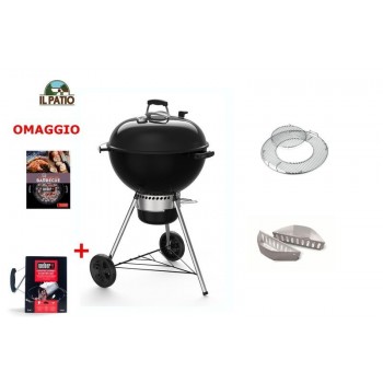 PACK: WEBER MASTER TOUCH 57 GBS BLACK + KIT CIMINIERA + OMAGGIO